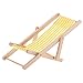Produktbild Sharplace Puppenhaus Miniatur Möbel Holz Liegestuhl Liege für 1/12 Puppenstuben Strand Garten Dekoration