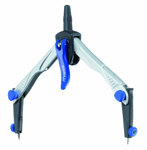 Maped Technic Compact - Comp  s con accesorios intercambiables  estuche con 5 piezas 