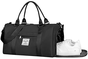 Flintronic Borsone da Viaggio, Borsa da Viaggio Impermeabile Grande Capacità, Borsone Palestra Sportiva, Borsa Sportiva da Palestra, Duffel per Sport/Viaggi