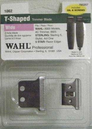 Cutting set Knife 1062 for Wahl Detailer T-Shaped Trimmer Blade 4150-7000