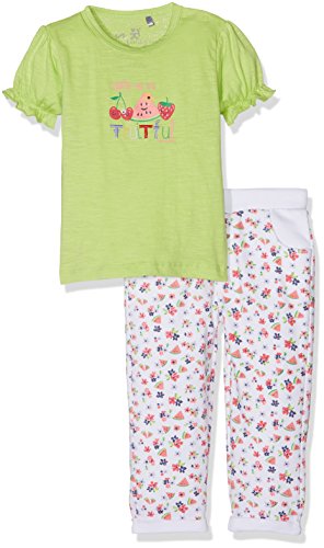 natubini Baby-Mädchen Bekleidungsset Set aus Hose und T-Shirt Bio-Baumwolle