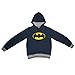 LIMITED EDITION: DC COMICS JUSTICE LEAGUE Boys Batman Pullover Hoodie Sweatshirt Jacket (Size: 16)