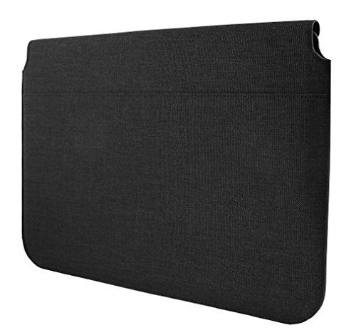 Emartbuy Universal 10 - 12 Zoll Dunkelgrau Premium Textured Fabric Magnetisches Kasten Folio Mappen Kasten Abdeckung H  lse Geeignet F  r Ger  te Aufg