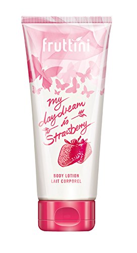 fruttini LOVELY Strawberry Geschenkset (Body Lotion 200 ml, Hand Cream 50 ml) – vegan & parabenfrei, 1er Pack (1 x 1 Set) - 2