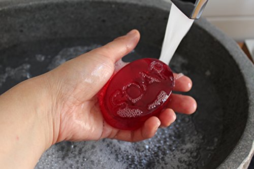 Unitedcovers ovale rosa Seifenform mit der Aufschrift „SOAP“ für größere Seifen mit perfekter Abschrift – Silikonform SOAP – Versand aus Deutschland - 6