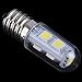 Produktbild Gugutogo 1x Mini-1W E14 7 SMD LED 5050 Natur/warmes weißes Licht Kühlschrank von 110V / 220V Lampe reinen Abstrahlwinkel 360 ° (weiß)