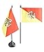 Produktbild Flaggenfritze® Tischflagge Italien Sizilien - 10 x 15 cm