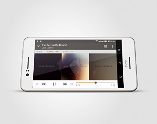 HTC Desire 728 Smartphone d  bloqu   4G  Ecran  5 5 Pouces - 16 Go - Simple Nano-SIM - Android  Blanc Irise  Classic Rose Gold 