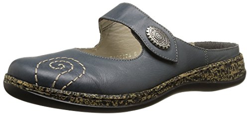 Rieker Wilder Womens Casual Sandals, 15 DENIM LEATHER, 5 UK