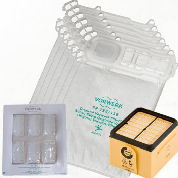 Set Farfalla Folletto Vk 135/136 Originale Vorwerk