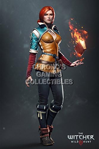 CGC Huge Poster GLOSSY FINISH - Witcher III PS4 XBOX ONE PC - Triss Merigold - WIT030 (24" x 36" (61cm x 91.5cm))