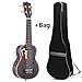 Produktbild Anfänger Ukulele, 21"Akustische Palisander Sopran Ukulele 4 Saiten Gitarre, Ukulele Guitarra mit eingebautem Elektro EQ Pickup + Gig Bag