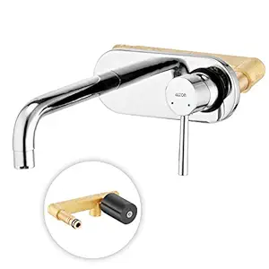 ALTON LEO12125 Brass Chrome Finish Single Lever Basin Mixer Full Set (Silver)