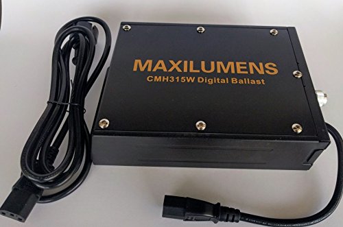 Kit LEC Ala de Gaviota Mediana 315W CMH: Ala de gaviota mediana + Balastro LEC Electrónico Regulable + Bombilla LEC 315W 3100K + Casquillo adaptador