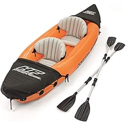 Bestway 65077-19 Hydro-Force Lite-Rapid X2 Kayak Kit Complet de Kayak Multicolore 81 x 88 x 42 cm