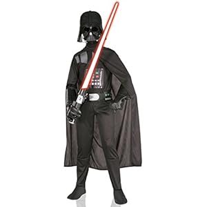 Star Wars – Disfraz de Darth Vader, para niños (Rubies 882009)