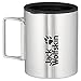 Produktbild Jack Wolfskin Thermobecher für Wandern, Reisen, Wandern, Camping, Tasse 0,25 l, silberfarben