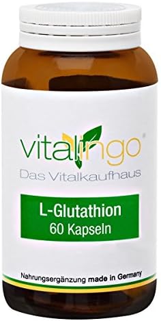 L-Glutathione Capsules (Reduced) - 60 Capsules 350mg