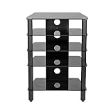 MMT hfblk880 – Estante de 5 Hi Fi soporte – HI FI accesorio...