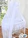 My Sweet Baby Deluxe Drape Wicker Crib Bellamy (White Lace)