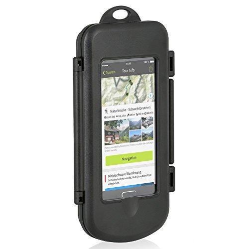 Wicked Chili Smartphone Splash Box M fÃ¼r Samsung, LG, HTC, Sony, Nokia, Wiko, Huawei (max. MaÃŸe: 145 x 78 x 13.4 mm, Spritzwasserschutz IPX4, Antireflexive Folie, Made in Germany), Case