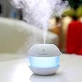 SEASPIRIT Magic Diamond Cool Mist Humidifiers Essential Oil Diffuser Aroma Air Humidifier with Led Night Light Colorful Change for Car, Office