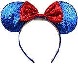 1. Hermosa y hermosa diadema de Mickey, adecuada para todo tipo de ocasiones, como Acción de Gracias, Navidad, Halloween.