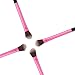 TimeSong Professional Cosmetics Highlighter Brush Setting Brush Plastic Handle Fiber Wool Foundation Brush (Pink blush)