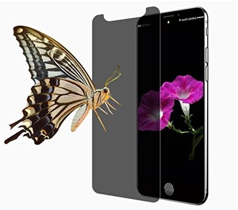 iPhone X Screen protector iPhone X Privacy Glass Screen Protector Anti-spy Screen Protective Film Full Cover 2.5D tempered Glass Anti-Scratch Bubble-Free for iPhone X Privacy Screen Protector