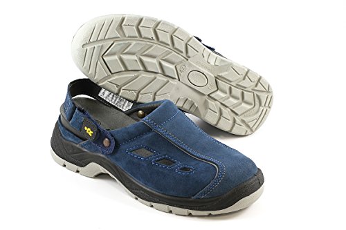 EuroRoutier Sicherheitsschuhe New Black Classic Fresh Blue SB A+E+FO+SRA - 2