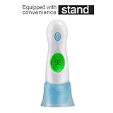 YUKICARE Ear and Forehead Thermometer 4 IN 1 Measuring Modes，Medical Digital Thermometer for Baby and Adults, with Memory and Fever Warning - FDA and CE approved （Batteries Included）