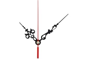 Vektenxi Lot de 5 aiguilles de rechange pour horloge murale 6,5 x 9 x 12,3 cm