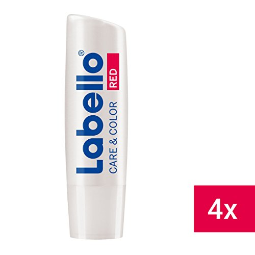Labello Lippenpflege Care & Color Red, 4er Pack (4 x 1 Stück) - 2