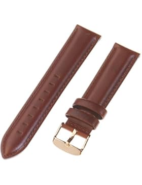 Daniel Wellington Unisex Zubehör Andere Bänder Uhrenband Leder Braun DW00200083
