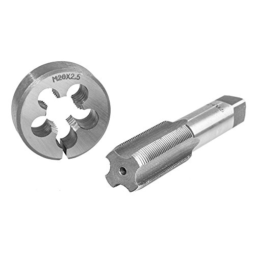 TecTake 45 tlg. Gewindeschneid Satz M6-M24 Gewindebohrer Schneideisen inkl. Aufbewahrungskoffer - 5