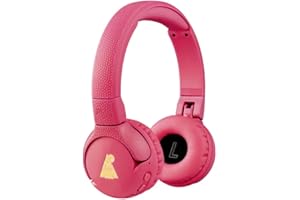 POGS Bezprzewodowe słuchawki Bluetooth dla dzieci, Gecko 2, składane, trwałe słuchawki dla dzieci w wieku 3+, ograniczona głośność, 85 dB, mikrofon | nauszne | funkcja bezprzewodowego udostępniania