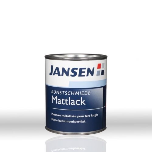 JANSEN Kunstschmiede-Mattlack 375ml anthrazit mit Eisenglimmer
