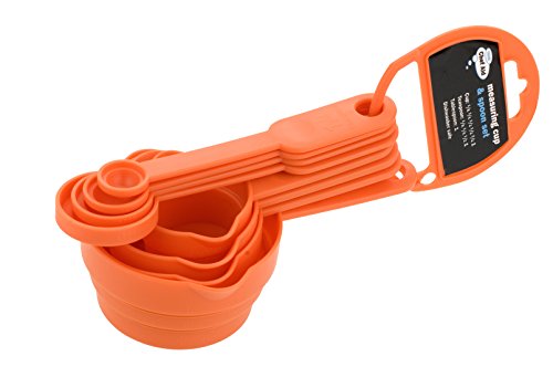 Chef Aid Measuring Cups/ Spoons X8, Farblich Sortiert