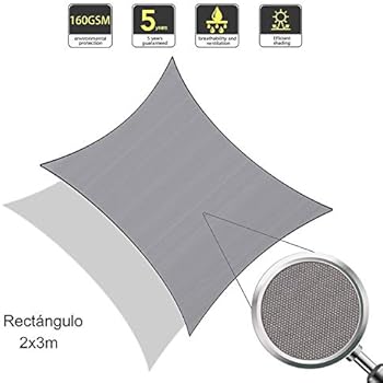Voile d ombrage imperméable rectangulaire
