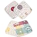 Thenice Baby Drool Cotton Handkerchief Bibs Face Towel Set