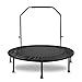 Produktbild BESTOYARD Jumping Fitness Trampolin mit Haltegriff , Ø 120cm, Belastbar bis 130KG