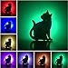 Produktbild Lkfqjd 2018     Hot Remote Shadow Projektionswand Rückblick Katze 7 Farbwechsel Nachtlicht Freund Weihnachten Neujahr Geburtstag Geschenke