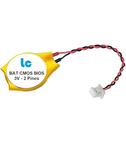 Batteria Batteria Alimentare CMOS BIOS 3V 210mAh 2 Pin PC Batteria Batteria Alimentare CMOS BIOS 3V 210mAh 2 Pin PC