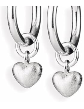 hearzbreaker Einhänger für Creolen Herz Silber LD MR 32