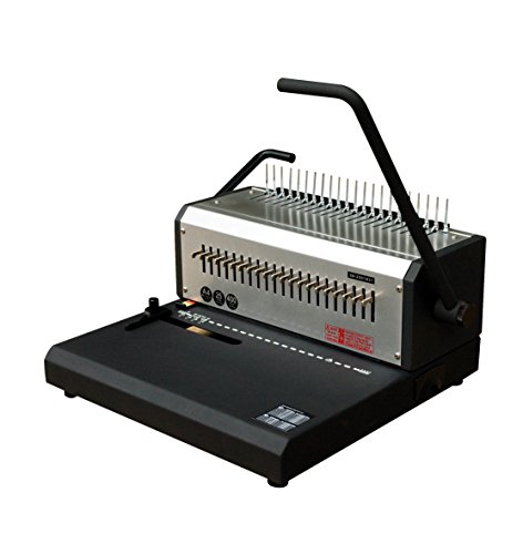 Pavo 8032341 HD Comb Binder Rilegatrice, Grigio