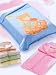 BonBon Baby Plush Baby Sac/Blanket with zip through and Collar. Pink. Baby girl