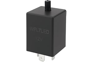 VGOL 4-Pin 12V Flash Relay Indicator Lights Adjusted Relay OE PRC8876 WFL7LED Compatible with Land Rover Defender 90 110 130 Vehicles Pre-2007