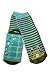 Weri Spezials Children High ABS terry Socks. Duckling, blue-Green: Size:12-24 Months (19-22)
