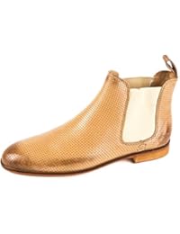 Melvin&Hamilton Botas de Piel Lisa Para Mujer Beige Beige 35 EU