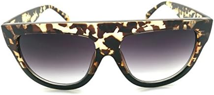 ASPEZO Premium Fashion Sunglasses Polarised Mirror UV400 for Trendy Look, Driving, Sport for Women (Sydney Black/Leopard Frame)